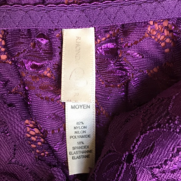 Rhonda Shear purple negligee - Picture 3 of 9